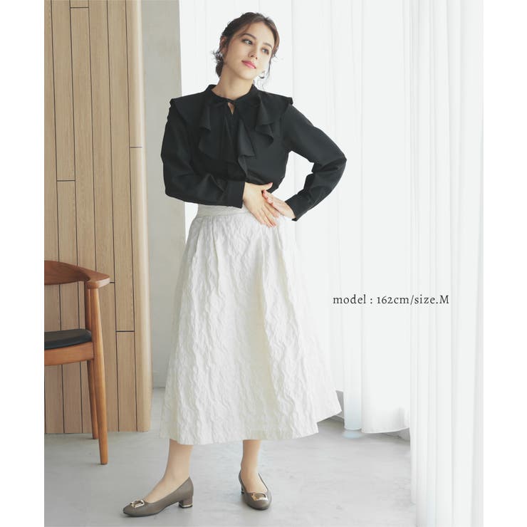 トップス ブラウス 長袖 | Honeys | 詳細画像7 