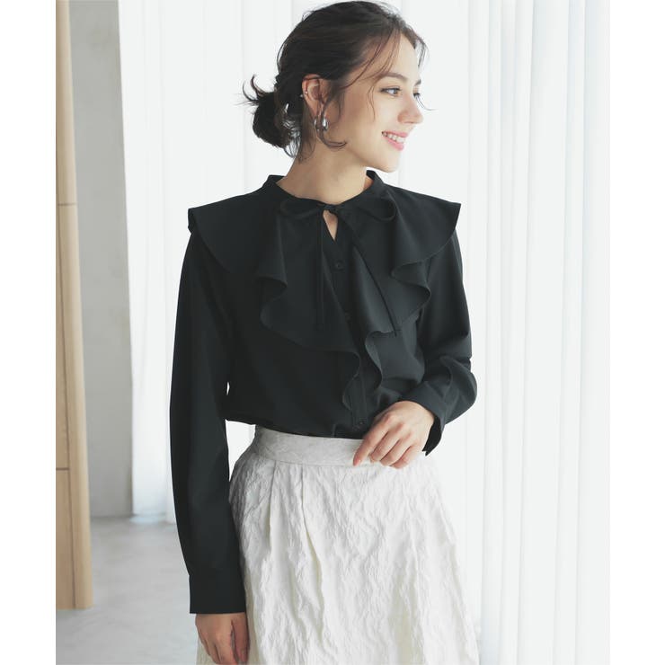 トップス ブラウス 長袖 | Honeys | 詳細画像8 