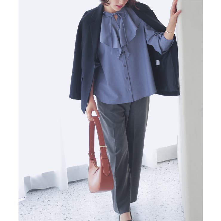 トップス ブラウス 長袖 | Honeys | 詳細画像9 