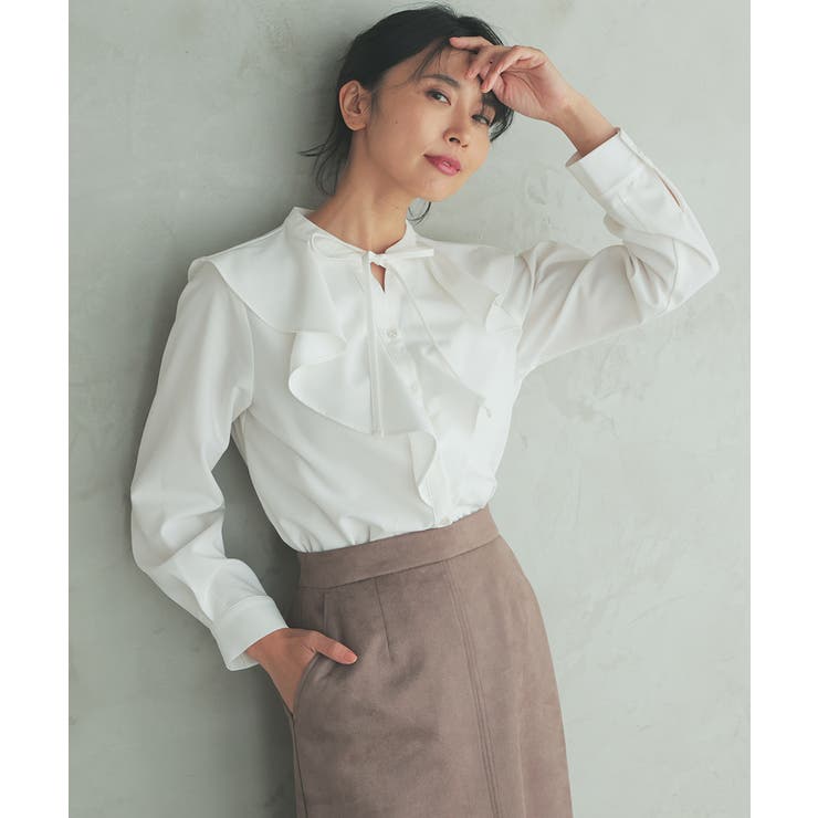 トップス ブラウス 長袖[品番：HNSW0009586]｜Honeys（ハニーズ）の