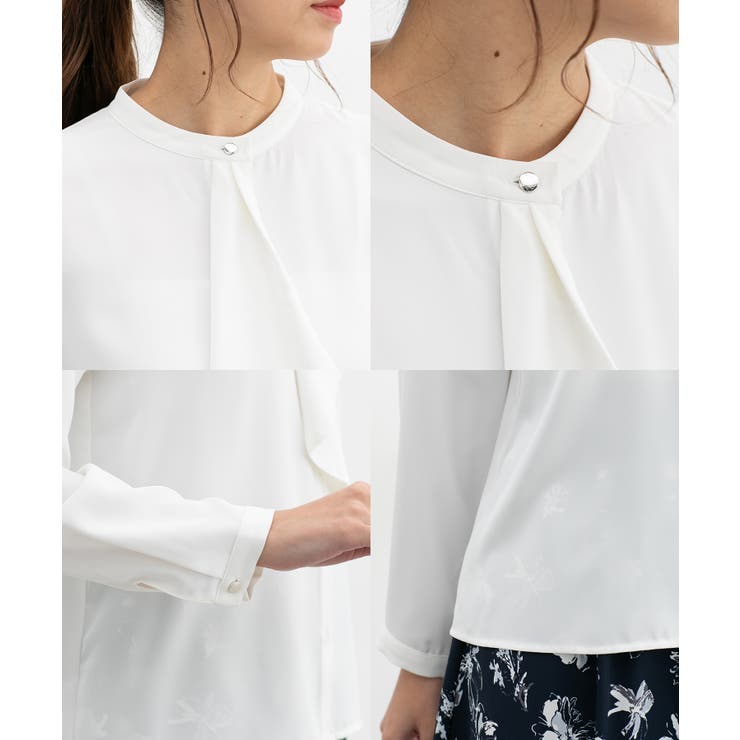 トップス ブラウス 長袖[品番：HNSW0010293]｜Honeys（ハニーズ）の