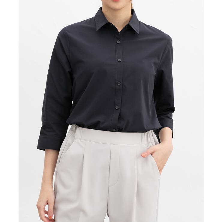 ネイビー | トップス シャツ ブラウス | Honeys