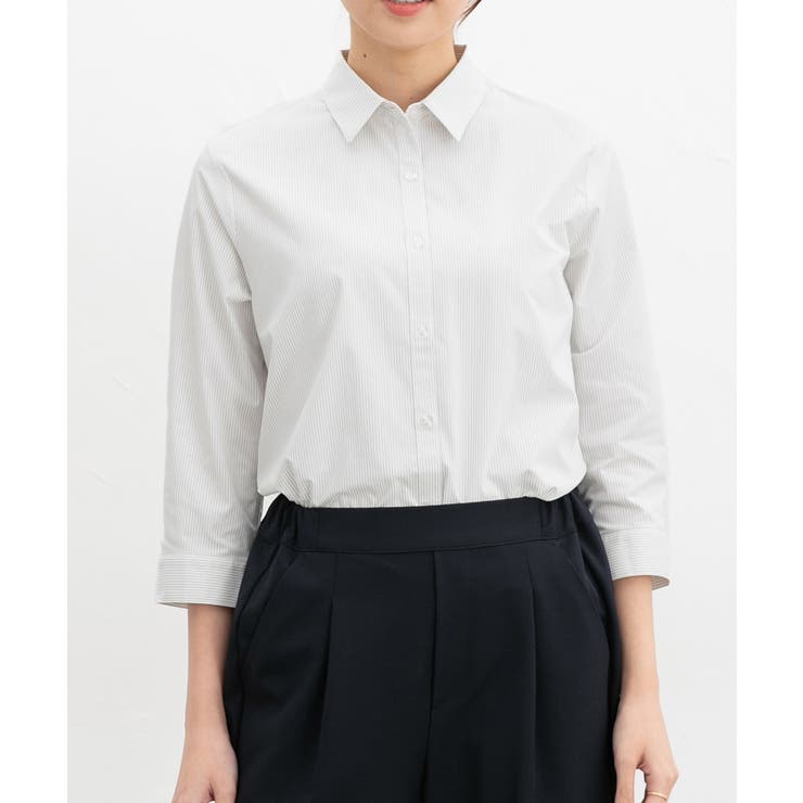 グレーストライプ | トップス シャツ ブラウス | Honeys