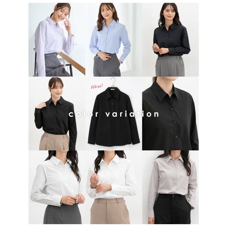 トップス シャツ スキッパーシャツ | Honeys | 詳細画像3 