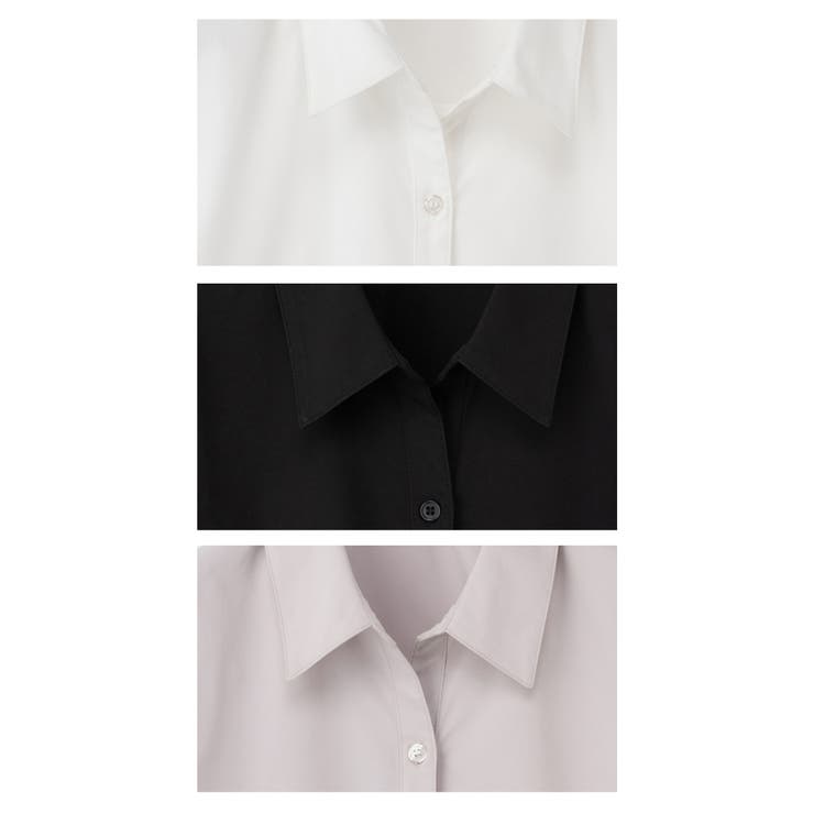 トップス シャツ スキッパーシャツ | Honeys | 詳細画像8 