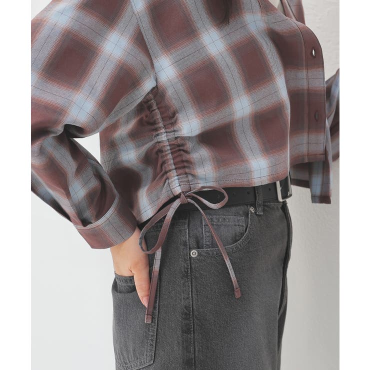 トップス シャツ ドロストシャツ | Honeys | 詳細画像15 