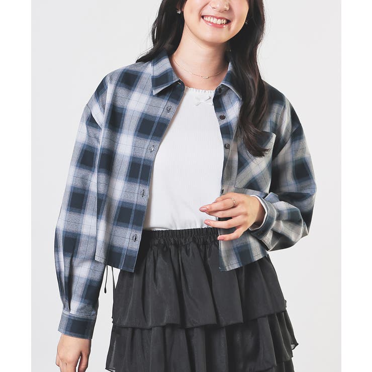 コンチェック | トップス シャツ ドロストシャツ | Honeys