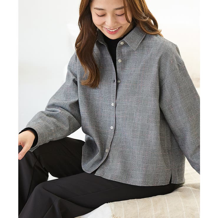 グレンチェック | トップス シャツ ブラウス | Honeys