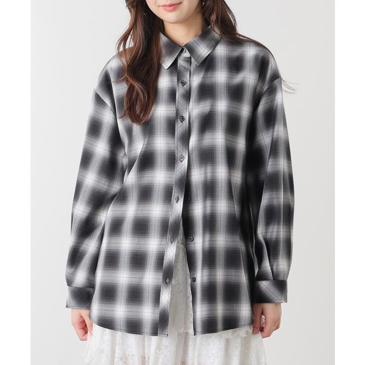 クロチェック | トップス シャツ ブラウス | Honeys