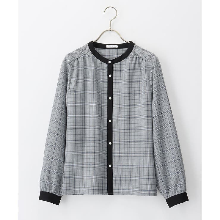 トップス ブラウス チェック柄[品番：HNSW0007883]｜Honeys（ハニーズ