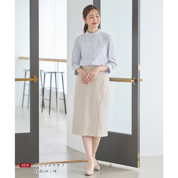 トップス シャツ マオカラーシャツ | Honeys | 詳細画像5 