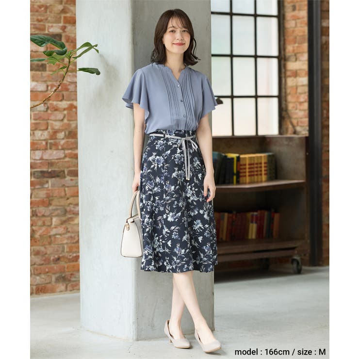 ®️さん専用♥ensuite ドッキングブラウスsize F ネイビー/ホワイト トップス ブラウス チュニック[品番：HNSW0010752]｜Honeys