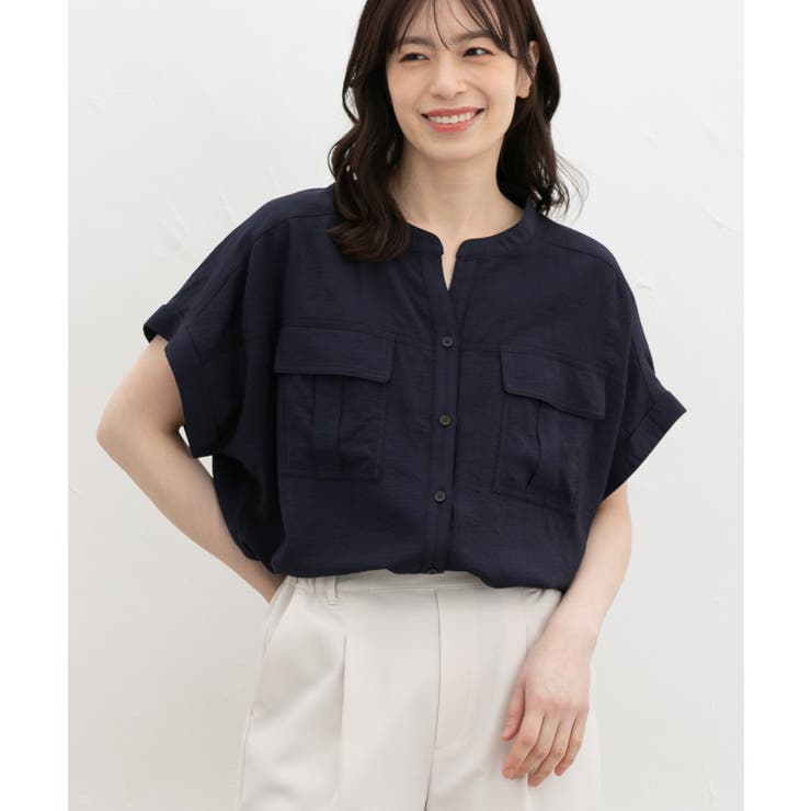 トップス ブラウス 半袖 | Honeys | 詳細画像5 
