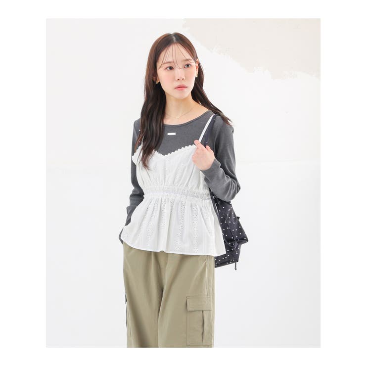 トップス ブラウス ノースリーブ | Honeys | 詳細画像10 