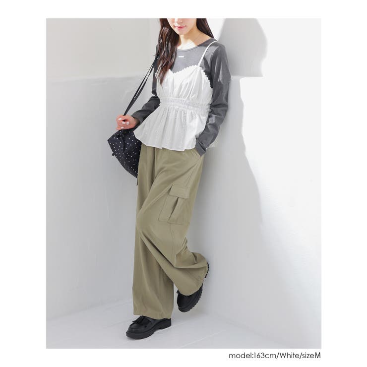 トップス ブラウス ノースリーブ | Honeys | 詳細画像5 