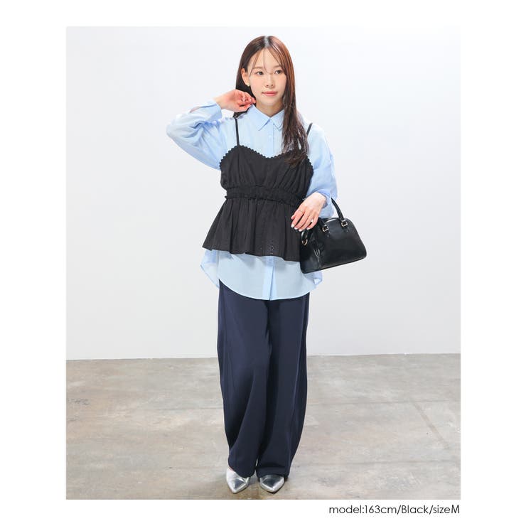 トップス ブラウス ノースリーブ | Honeys | 詳細画像6 