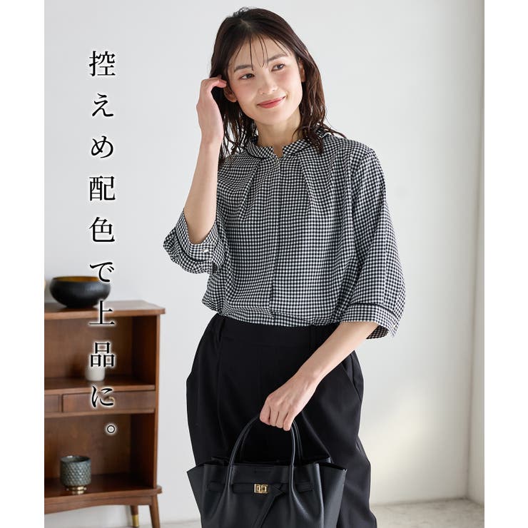 トップス ブラウス 大きいサイズ | Honeys | 詳細画像2 