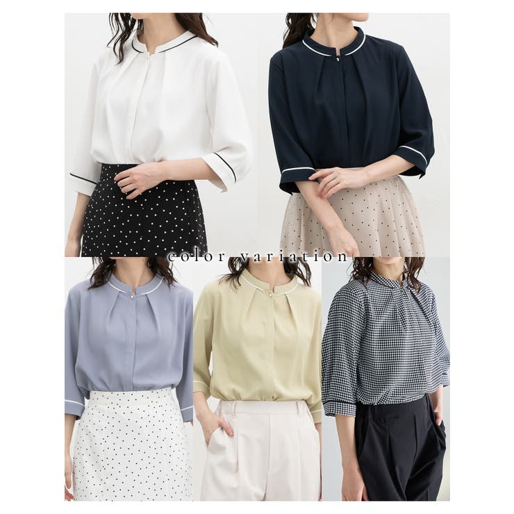 トップス ブラウス 大きいサイズ | Honeys | 詳細画像3 