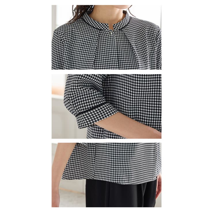 トップス ブラウス 大きいサイズ | Honeys | 詳細画像8 