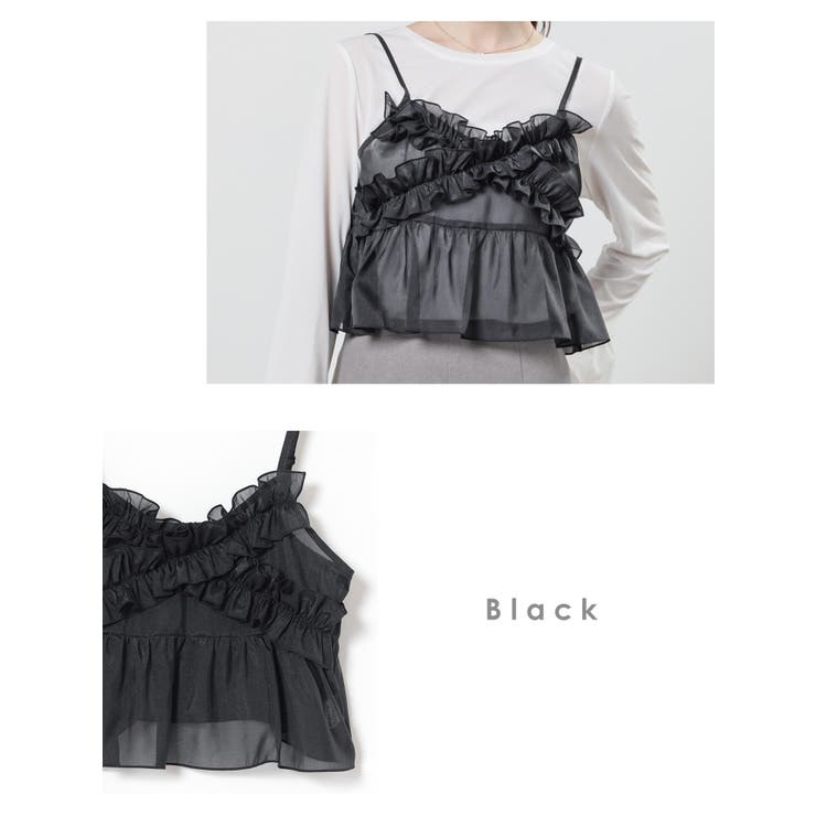 トップス ビスチェ ブラウス | Honeys | 詳細画像12 