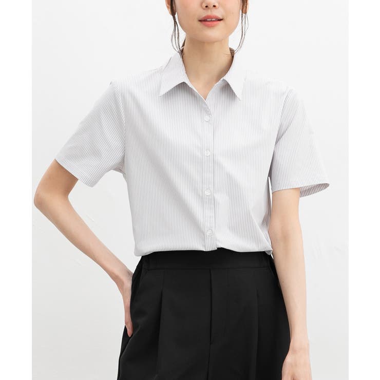 トップス シャツ スキッパーシャツ[品番：HNSW0010826]｜Honeys