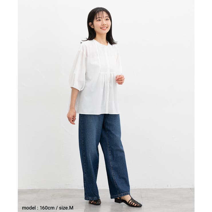 【ハニーズ】トップス ブラウス ピンタックブラウス | Honeys | 詳細画像4 