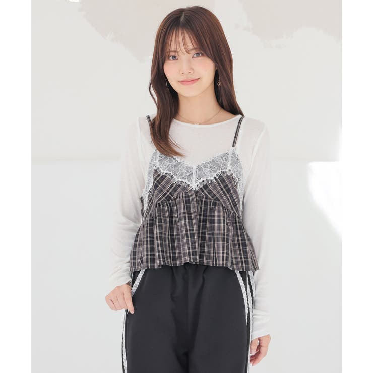 トップス ブラウス ノースリーブ | Honeys | 詳細画像4 