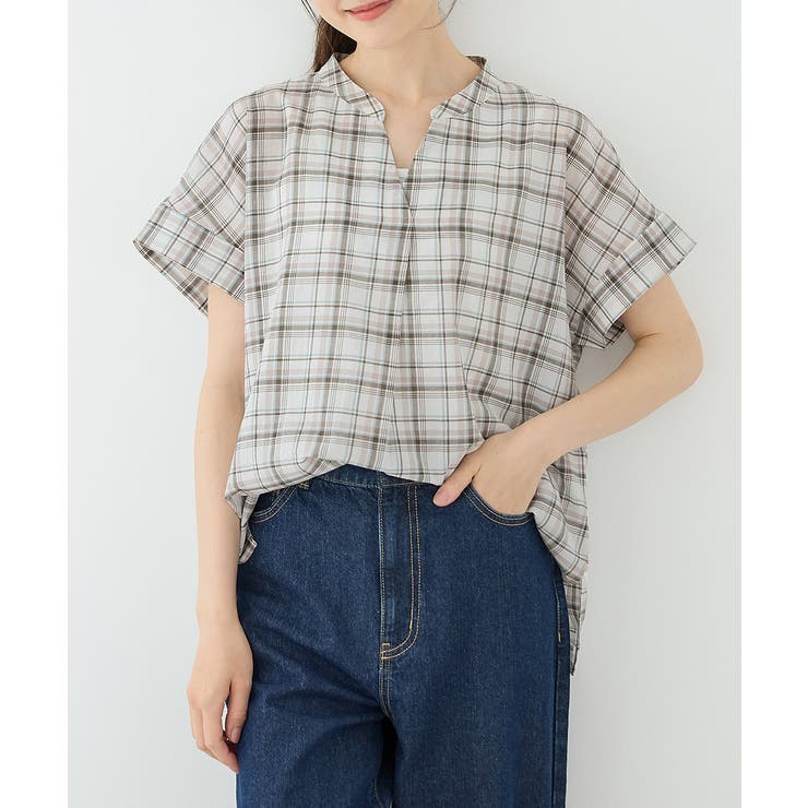オフチェック | トップス ブラウス 半袖 | Honeys