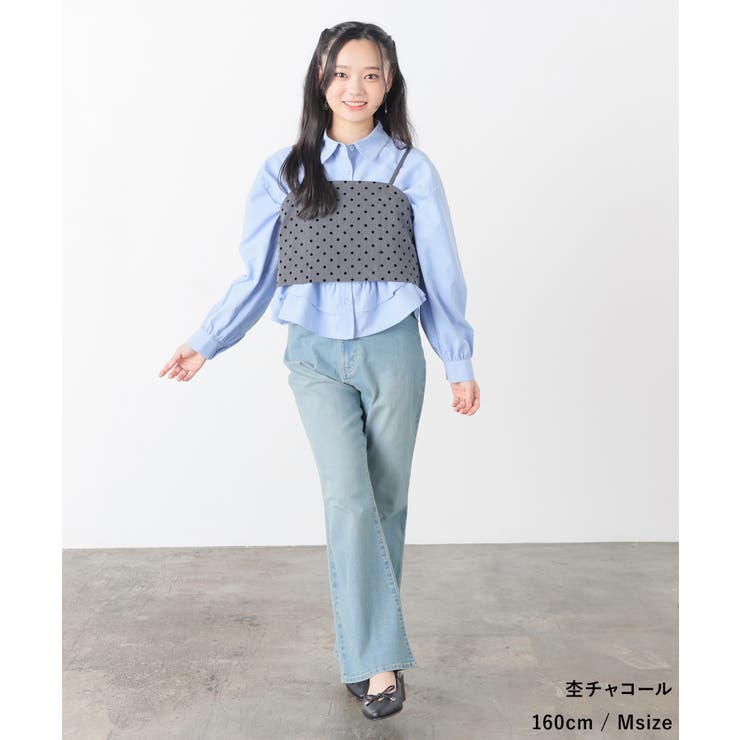 トップス ブラウス ノースリーブ | Honeys | 詳細画像7 