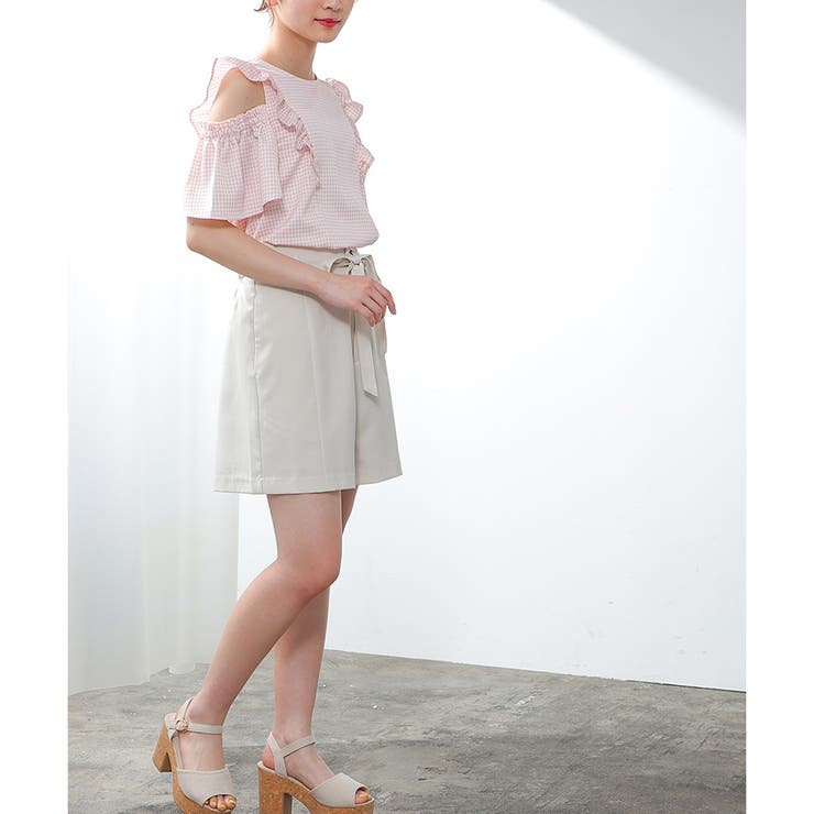 トップス ブラウス 半袖 | Honeys | 詳細画像17 