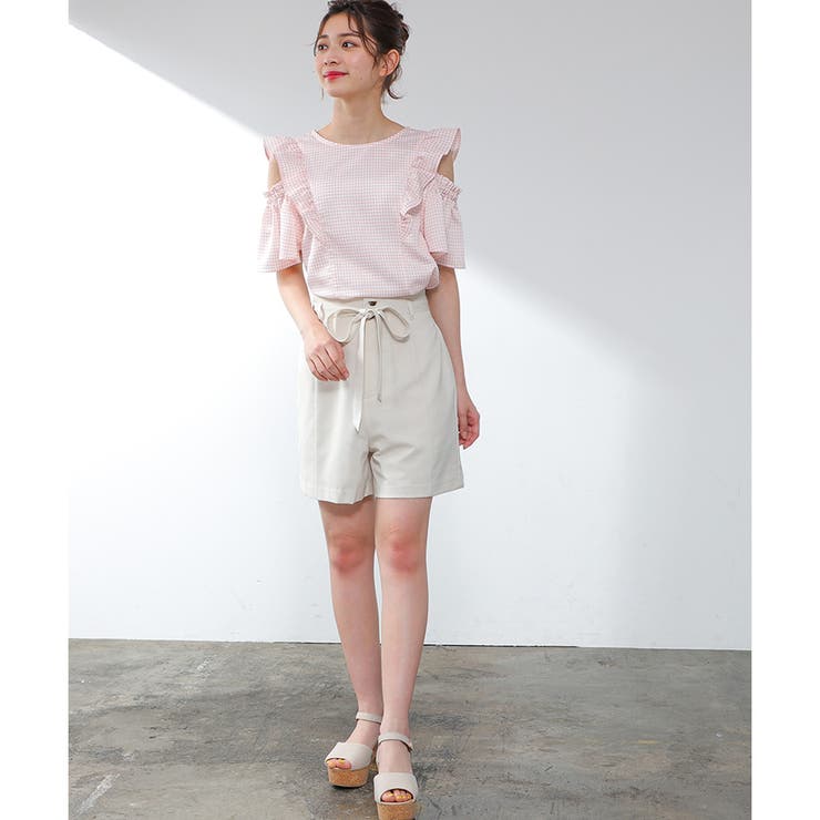 トップス ブラウス 半袖 | Honeys | 詳細画像18 