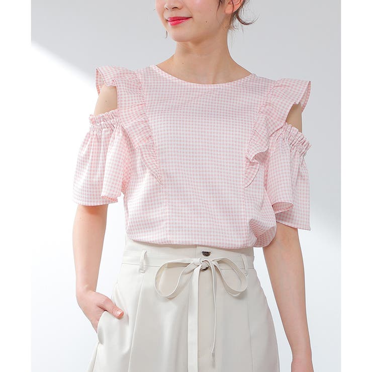 トップス ブラウス 半袖 | Honeys | 詳細画像19 