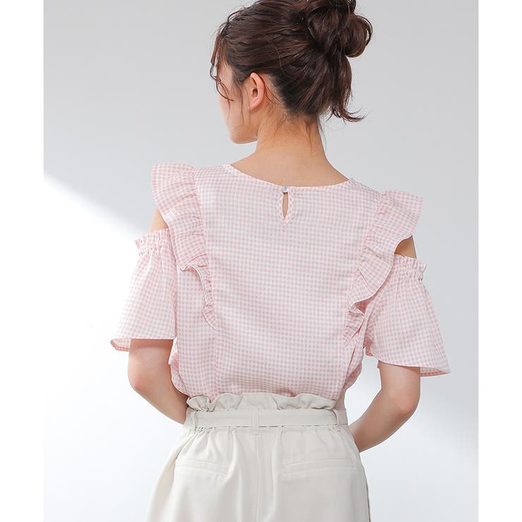 トップス ブラウス 半袖 | Honeys | 詳細画像20 