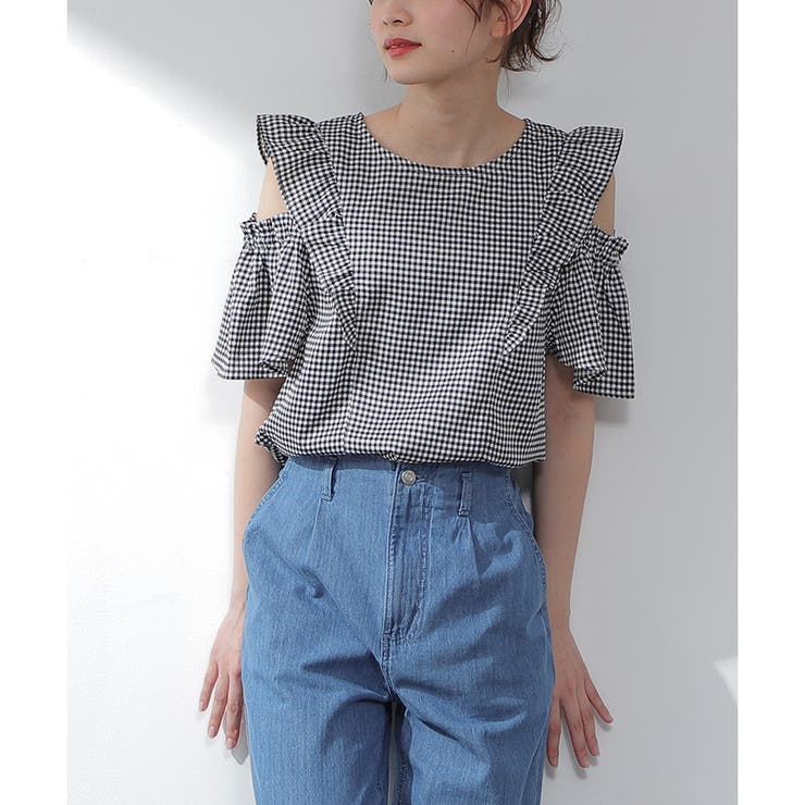 オフ×クロ | トップス ブラウス 半袖 | Honeys