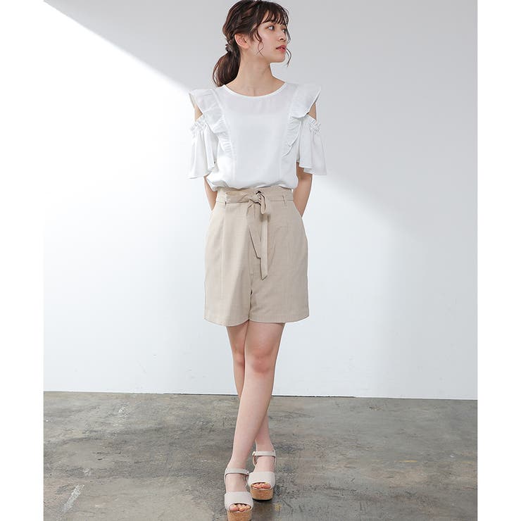 トップス ブラウス 半袖 | Honeys | 詳細画像2 