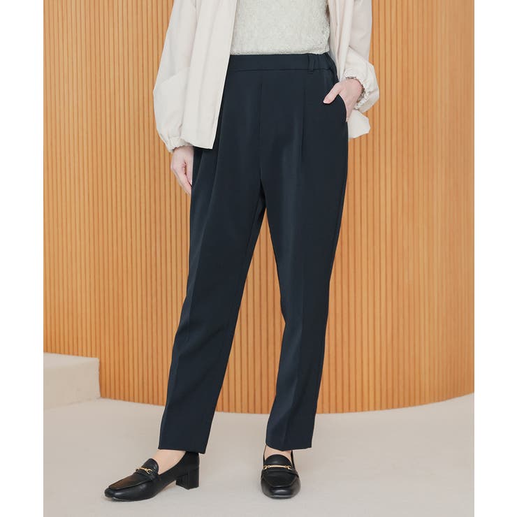 ネイビー | ボトムス パンツ テーパードパンツ | Honeys