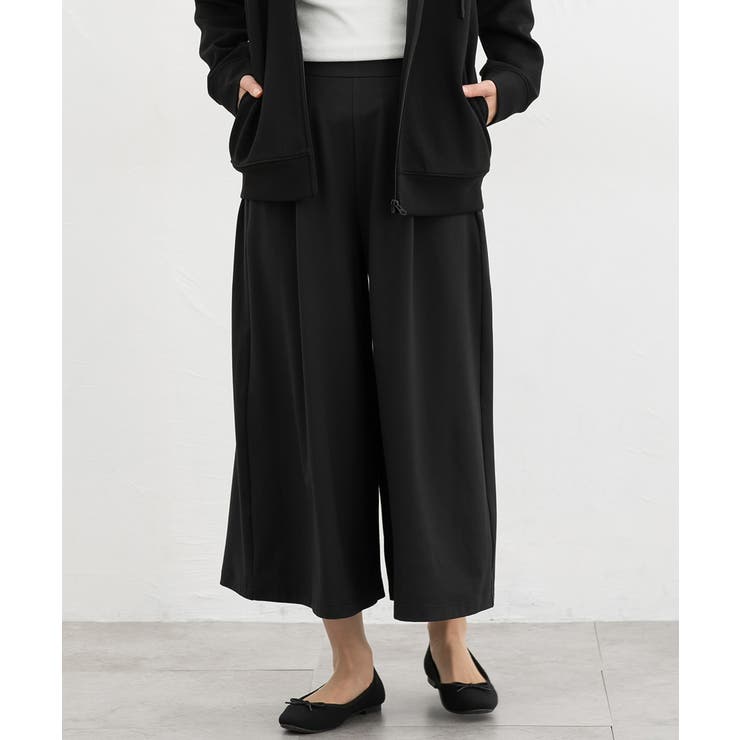 ブラック | ボトムス パンツ ガウチョパンツ | Honeys