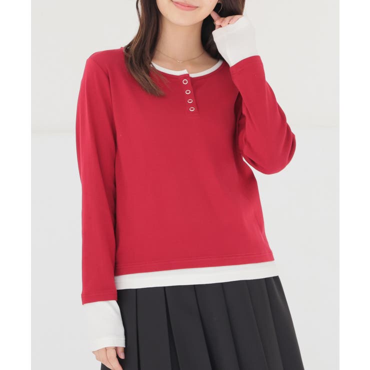 トップス カットソー 長袖 | Honeys | 詳細画像8 