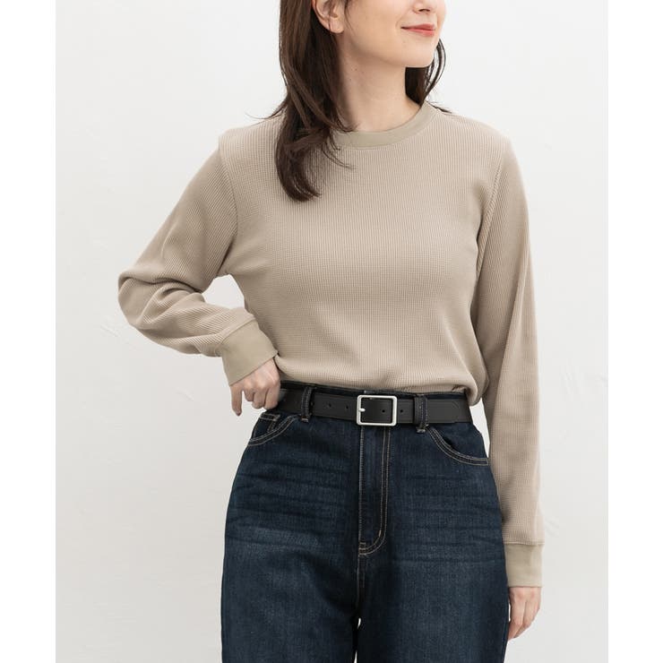 ベージュ | トップス Tシャツ ロンＴ | Honeys