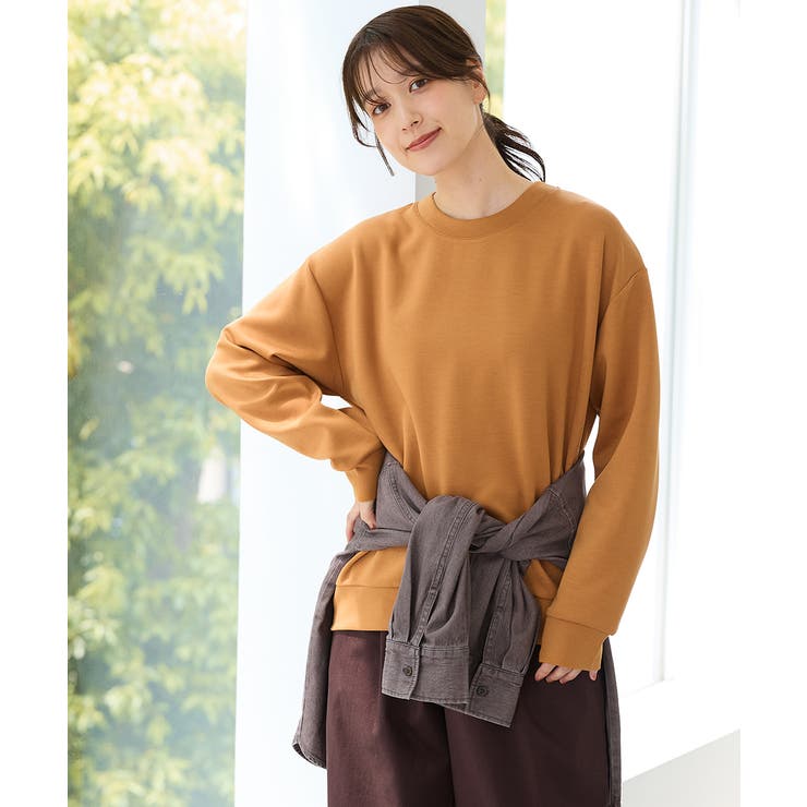 キャメル | トップス スウェット 長袖 | Honeys