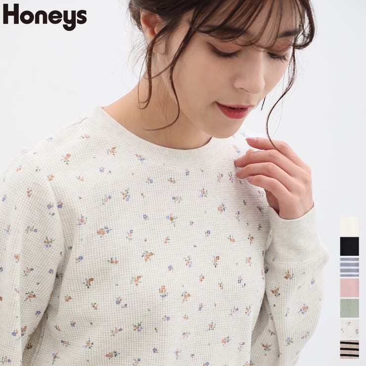 トップス カットソー Tシャツ[品番：HNSW0007886]｜Honeys（ハニーズ）のレディースファッション通販｜SHOPLIST（ショップリスト）