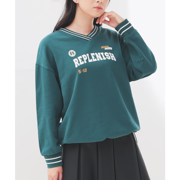 トップス スウェット 長袖[品番：HNSW0009794]｜Honeys