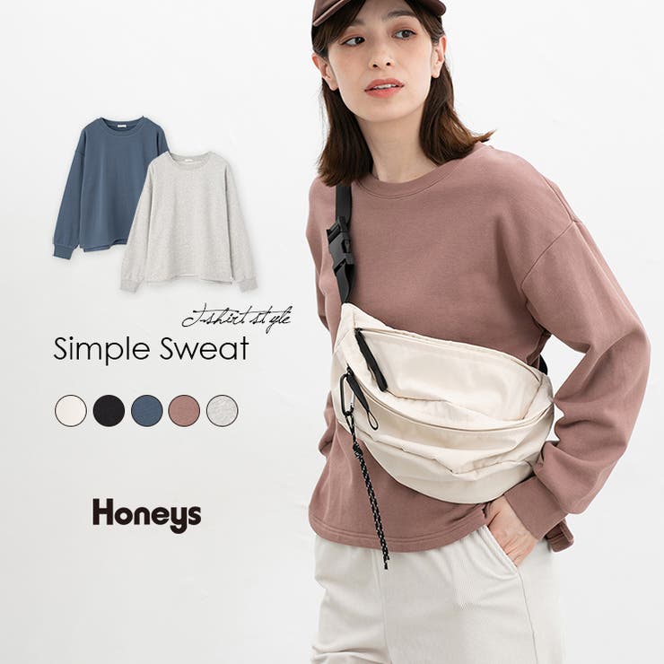 トップス スウェット 長袖 | Honeys | 詳細画像1 