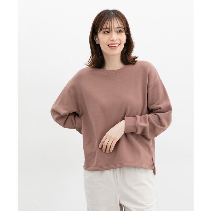 ダークピンク | トップス スウェット 長袖 | Honeys