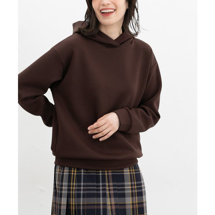 ダークブラウン | トップス スウェット 長袖 | Honeys