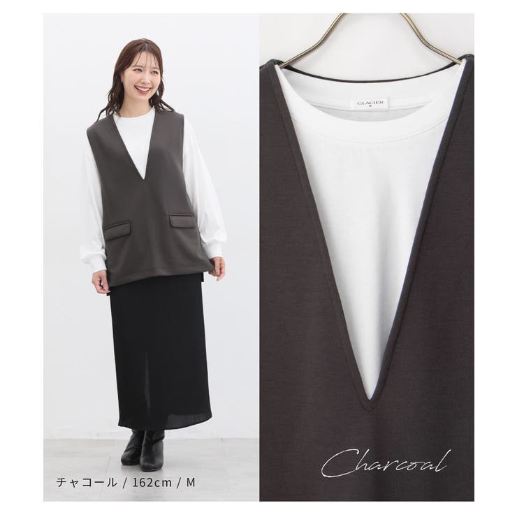 トップス カットソー ノースリーブ | Honeys | 詳細画像11 