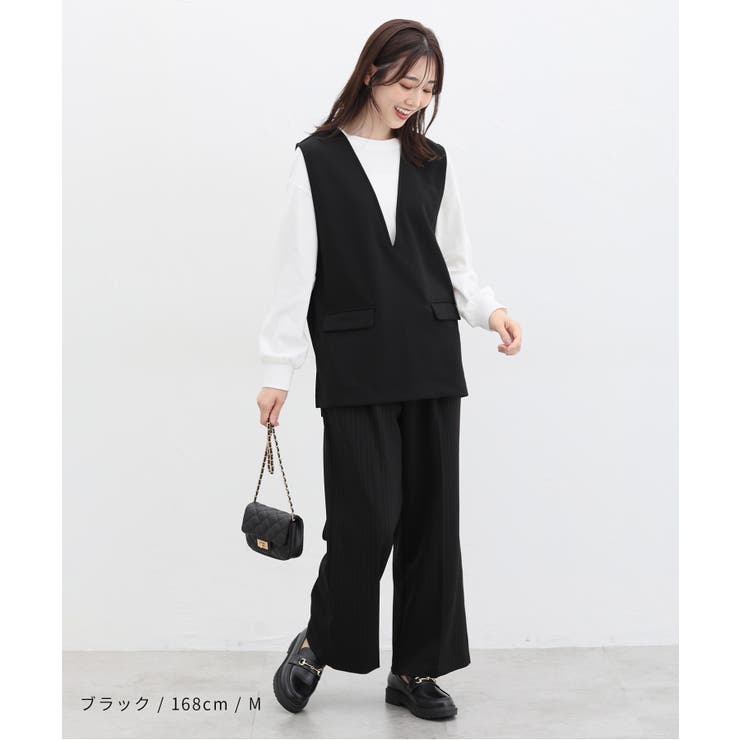 トップス カットソー ノースリーブ | Honeys | 詳細画像6 