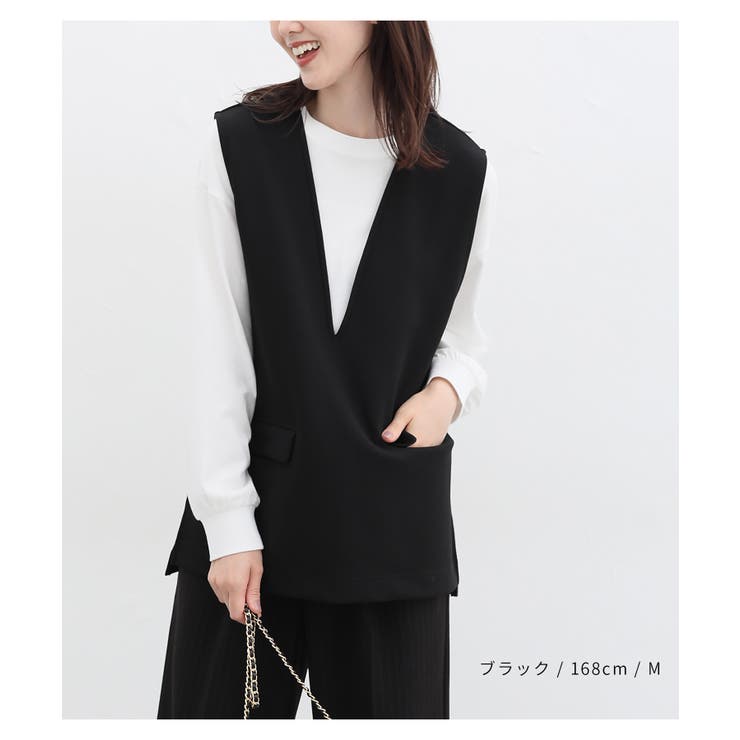 トップス カットソー ノースリーブ | Honeys | 詳細画像7 