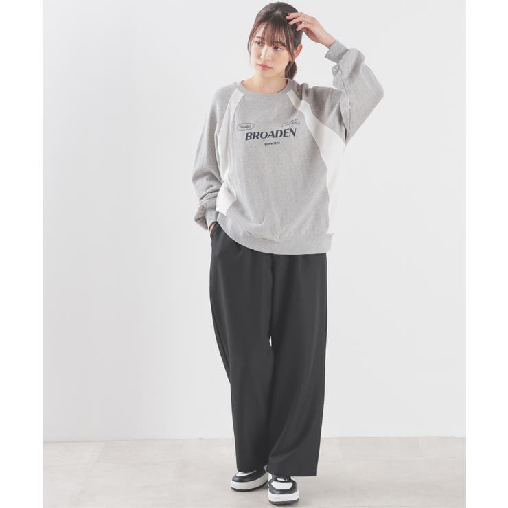 トップス スウェット 長袖[品番：HNSW0009923]｜Honeys