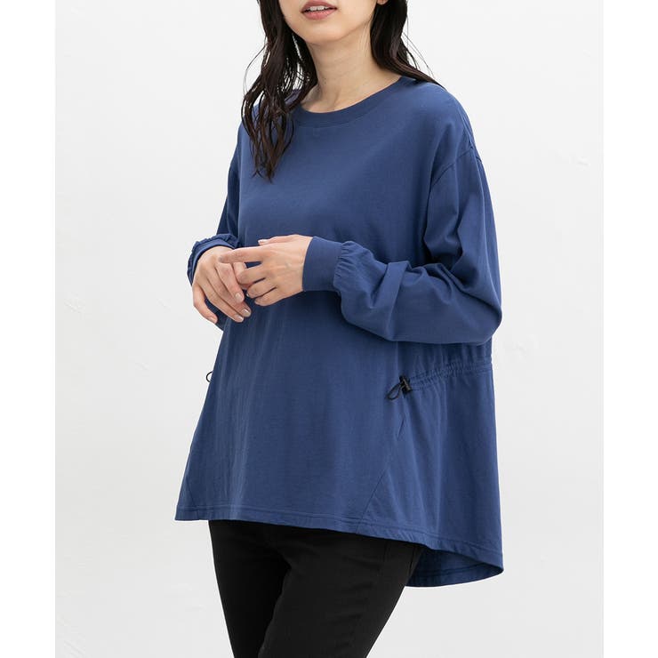 ブルー | トップス カットソー 長袖 | Honeys